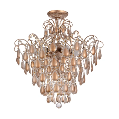 Потолочная люстра Arte Lamp SILVIA A3703PL-10GA Потолочная люстра Arte Lamp SILVIA A3703PL-10GA