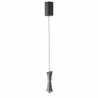 5696/7L LEDIO LN23 000 серый Подвес LED 7W 3000K 420Лм 220V LASSE