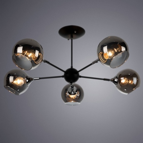 Люстра на штанге Arte Lamp Lagos A2708PL-5BK фото 2