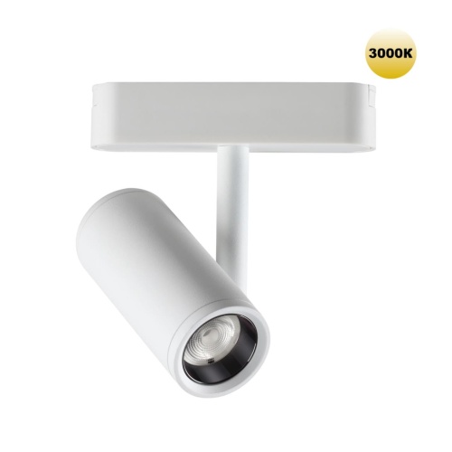 NOVOTECH 359271 SHINO NT23 192 белый Трековый светильник для низковольтного шинопровода IP20 LED 8W 48V 680Лм 3000К SMAL