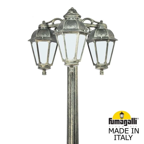Садово-парковый фонарь FUMAGALLI GIGI BISSO/SABA 3L DN K22.156.S30.BYF1RDN фото 3 Садово-парковый фонарь FUMAGALLI GIGI BISSO/SABA 3L DN K22.156.S30.BYF1RDN фото 3