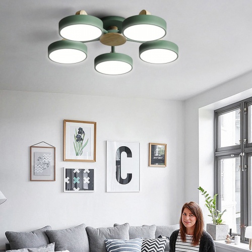 Потолочная люстра MOVE 6 Green фото 25