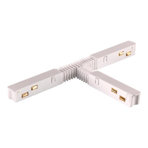 NOVOTECH 135175 SHINO NT23 132 белый Гибкий токопроводящий соединитель для низковольтного шинопровода "T-образный" IP20 48V FLUM