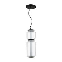 ODEON LIGHT EXCLUSIVE 5409/20L HIGHTECH ODL_EX24 105 черный/прозрачный/металл/стекло/акрил Подвес LED 20W 3000K 1480Лм JAM
