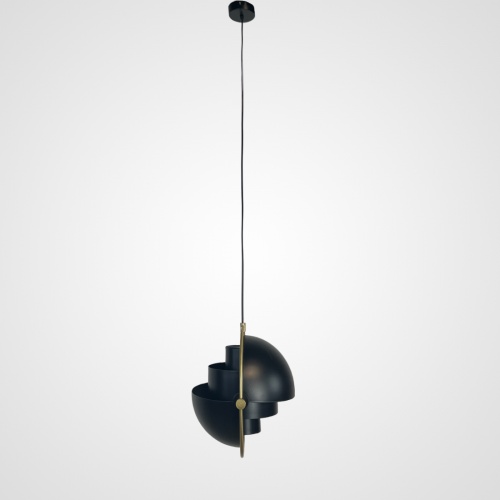 Подвесной светильник Louis Weisdorff Gubi Multi-lite Suspension Lamp Black Подвесной светильник Louis Weisdorff Gubi Multi-lite Suspension Lamp Black