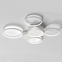 Потолочный светильник TWINE 5 rings White