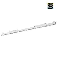 NOVOTECH 359626 SHINO NT25 158 белый Трековый светильник для низков. шинопровода с переключ. цв. темпер. IP20 LED 3000К\4000К\6000К 45W 48V FLUM