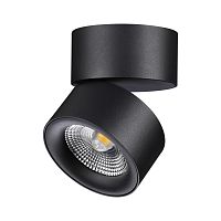 NOVOTECH 358781 OVER NT21 420 черный Светильник накладной светодиодный IP20 LED 25W 4000K 2200Лм 100-265V GRODA