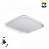SONEX 7750/72L MITRA LED SN 544 Светильник металл/PMMA/белый LED 72Вт 3000-6000К 396х396 IP20 пульт ДУ BETA