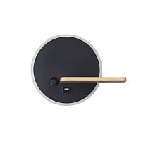 LUMION 5635/9WL LEDIO LN26 433 чёрный Бра LED 9W 3000K 220V WINNIE