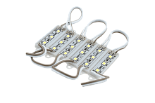 SMD2835, 3 LED, 9000-12000K, IP65 0.48W DC12V 120° 66-72 LM