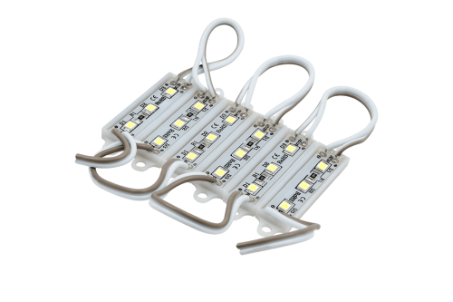 SMD2835, 3 LED, 9000-12000K, IP65 0.48W DC12V 120° 66-72 LM