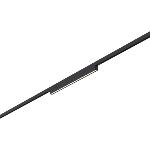 ST665.446.08 Магнитный трековый светильник Черный LED 1*8W 4000K 250Lm Ra>80 100° IP20 L300xW10xH18 24V