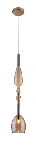 Светильник подвесной Crystal Lux LUX NEW SP1 C AMBER Светильник подвесной Crystal Lux LUX NEW SP1 C AMBER