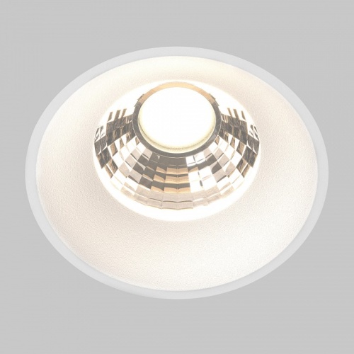 Встраиваемый светильник Maytoni Technical Round DL058-12W3K-TRS-W фото 4 Встраиваемый светильник Maytoni Technical Round DL058-12W3K-TRS-W фото 4