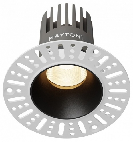 Встраиваемый светильник Maytoni Technical DL119-10W-3K-TRS-B Встраиваемый светильник Maytoni Technical DL119-10W-3K-TRS-B
