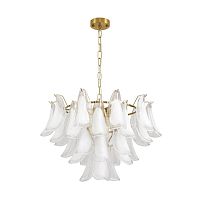 LUMION 8385/9 NEOCLASSI LN26 141 золото/белый, металл/стекло Люстра E14 9*40W 220V PLUME