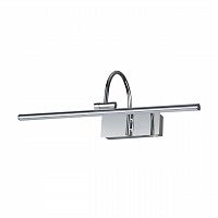 ODEON LIGHT 4910/8WL WALLI ODL22 487 хром/металл/акрил Подсветка для картин с выкл. LED 8W 4000К 450Лм GEBA