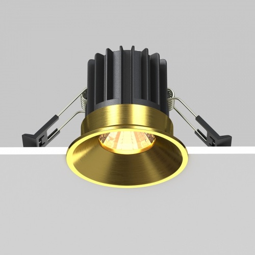 Встраиваемый светильник Maytoni Technical Round DL058-7W3K-BS фото 3