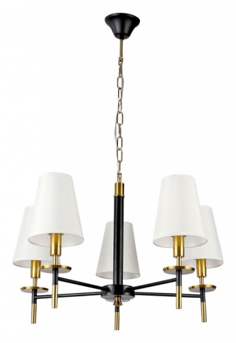 Подвесная люстра Arte Lamp RICCARDO A4075LM-5BK фото 2 Подвесная люстра Arte Lamp RICCARDO A4075LM-5BK фото 2