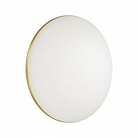 3043/AL TAN SN 214 Светильник пластик/белый/золотистый LED 18Вт 4000К D280 IP43 LASSA