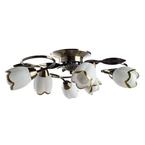Потолочная люстра Arte Lamp PERCE A6061PL-6AB Потолочная люстра Arte Lamp PERCE A6061PL-6AB