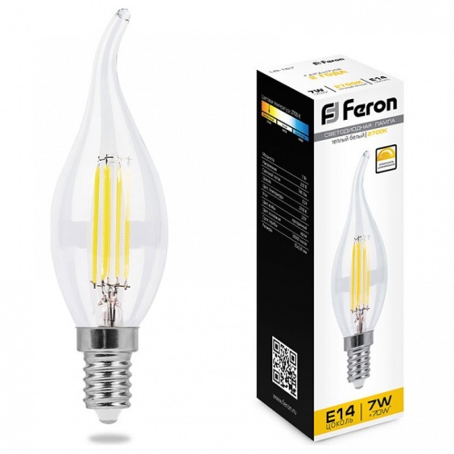 Лампа светодиодная Feron Saffit LB-167 E14 7Вт 2700K 25872 Лампа светодиодная Feron Saffit LB-167 E14 7Вт 2700K 25872