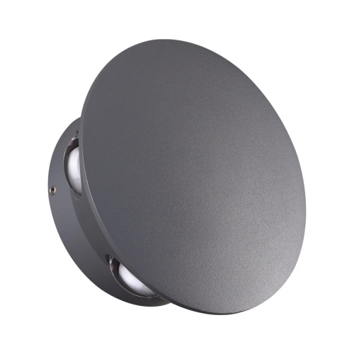 NOVOTECH 358463 STREET NT20 738 темно-серый  Ландшафтный настенный светильник IP54 LED 4000K 6W 85-265V CALLE