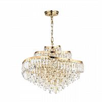 ODEON LIGHT 5073/12 HALL (В 2-х КОРОБКАХ) ODL24 605 золото/прозрачный/металл/хрусталь Люстра E14 12*40W WAYTA