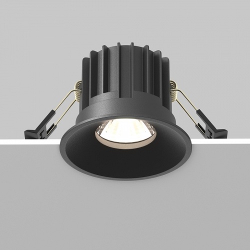 Встраиваемый светильник Maytoni Technical Round DL058-12W-DTW-B фото 4 Встраиваемый светильник Maytoni Technical Round DL058-12W-DTW-B фото 4