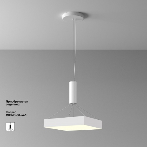 Накладной светильник Maytoni Technical Zon C032CL-45W3K-SQ-W фото 7 Накладной светильник Maytoni Technical Zon C032CL-45W3K-SQ-W фото 7