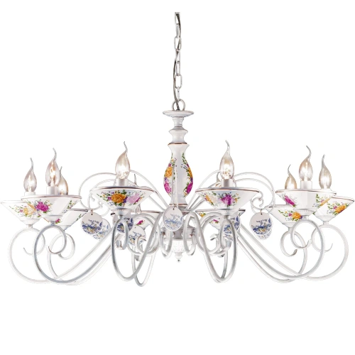 Подвесная люстра Arte Lamp FIORATO A2061LM-10WG Подвесная люстра Arte Lamp FIORATO A2061LM-10WG