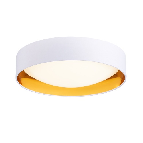 SLE201122-01 Светильник потолочный Белый, Золото/Белый LED 1*24W 4000K SLE201122-01 Светильник потолочный Белый, Золото/Белый LED 1*24W 4000K