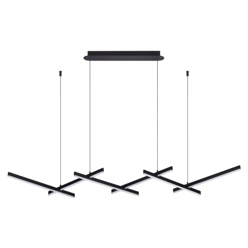 ODEON LIGHT 3890/85L L-VISION ODL20 310 черный/металл Подвесной светильник LED 4000K 85W 220V RUDY