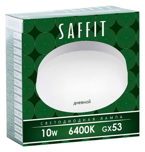 Лампа светодиодная Feron Saffit SBGX5310 GX53 10Вт 6400K 55229 фото 2