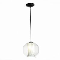 SL1169.113.01 Подвес ST-Luce Черный/Прозрачный, Белый E27 1*40W