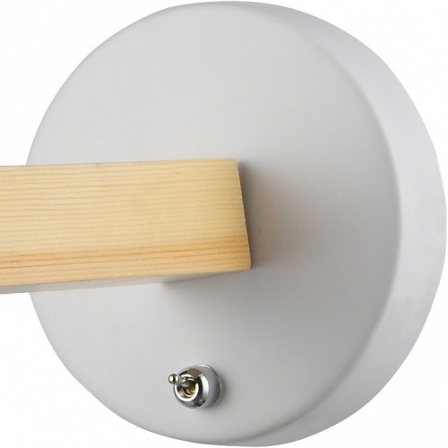 Бра Arte Lamp OSCAR A7141AP-1WH фото 4 Бра Arte Lamp OSCAR A7141AP-1WH фото 4