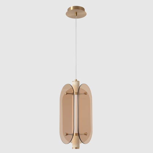 Светильник подвесной Crystal Lux AMARILLO SP18W LED BRASS фото 3
