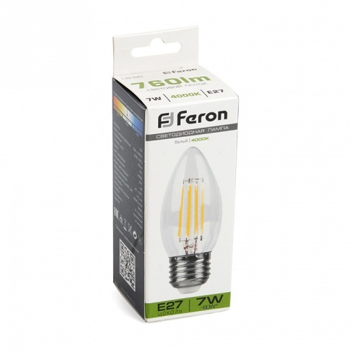 Лампа светодиодная Feron LB-66 E27 7Вт 4000K 38271 фото 2