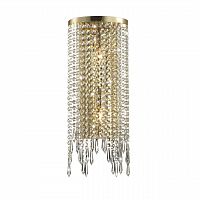 ODEON LIGHT 5028/2WA MODERN ODL23 621 золотой/прозрачный металл/хрусталь Бра E14 2*40W CHOKKA