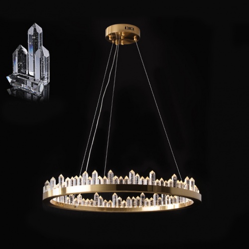 Подвесная люстра QUARTZ LUX B D80 Подвесная люстра QUARTZ LUX B D80