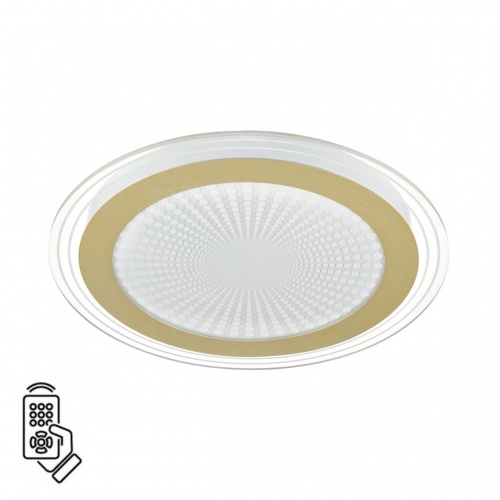 7738/80L MITRA LED SN 603 Светильник металл/акрил/белый/золотой/прозрачный LED 80Вт 3000-6500К D480 IP20 пульт ДУ PROMISE 7738/80L MITRA LED SN 603 Светильник металл/акрил/белый/золотой/прозрачный LED 80Вт 3000-6500К D480 IP20 пульт ДУ PROMISE