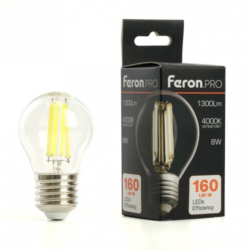 Лампа светодиодная Feron LB-1708 E27 8Вт 4000K 51254 фото 4