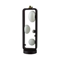 ODEON LIGHT EXCLUSIVE 5434/3FB NATURE ODL_EX26 079 черный/золотистый/хром/металл/акрил/декор металл Уличный наземный светильник-торшер 65см IP54 G9 3*15W max LUMA