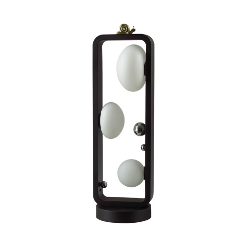 ODEON LIGHT EXCLUSIVE 5434/3FB NATURE ODL_EX26 079 черный/золотистый/хром/металл/акрил/декор металл Уличный наземный светильник-торшер 65см IP54 G9 3*15W max LUMA