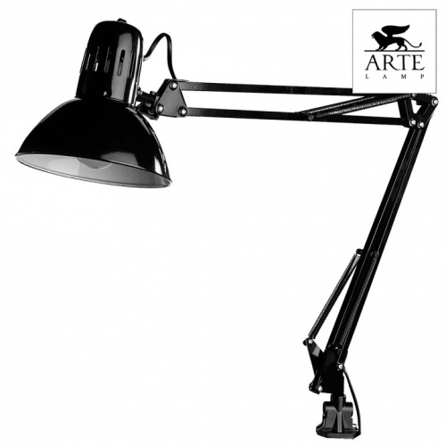 Настольная лампа офисная Arte Lamp Senior A6068LT-1BK фото 2 Настольная лампа офисная Arte Lamp Senior A6068LT-1BK фото 2