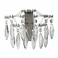 ODEON LIGHT EXCLUSIVE 6699/25WL CLASSIC ODL_EX25 069 Настенный светильник металл/хрусталь/нерж сталь IP20 LED 25W 4000K 220-240V FLAMENCO