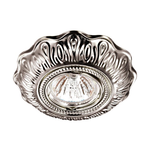 NOVOTECH 370259 SPOT NT16 никель Встраиваемый стандартный светильник IP20 GX5.3 50W 12V FORZA