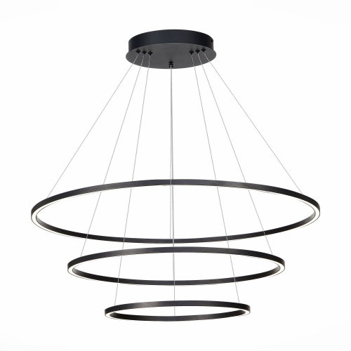 ST605.403.114 Cветильник подвесной SMART ST-Luce Черный/Белый LED 1*114W 2800-6500K