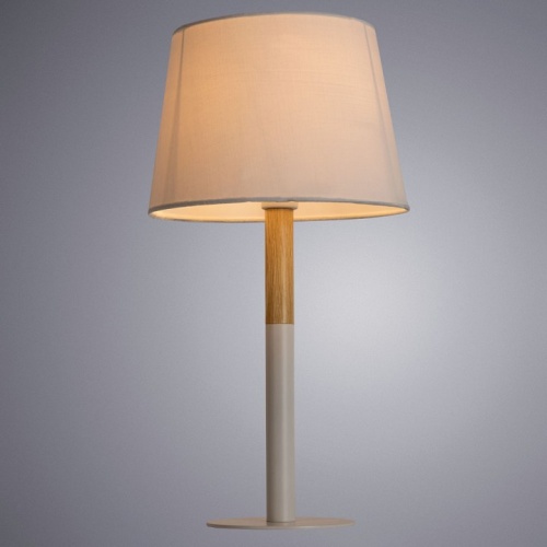 Декоративная настольная лампа Arte Lamp CONNOR A2102LT-1WH фото 2